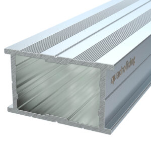 QFX ALU 24 aluminum decking profile – high-quality terrace support