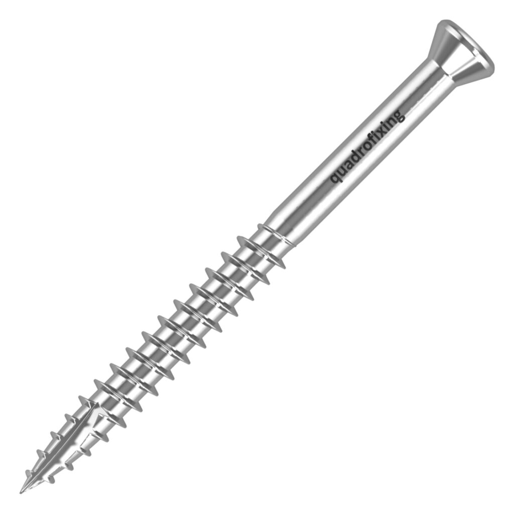 QUADROFIX EXPRO A4-70 stainless steel screw for tropical timber